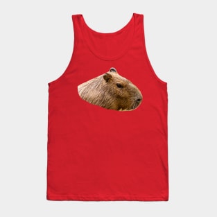 Capybara portrait Tank Top